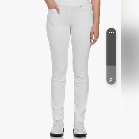 NEW!! PGA TOUR Women's Pull-on Golf Pant with Tummy Control, sz Medium - Picture 2 of 6